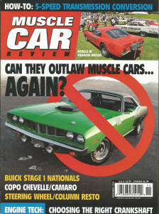 MUSCLE CAR REVIEW 2010 NOV - COPO, HEMI CUDA, SC/360, GTO, STAGE I